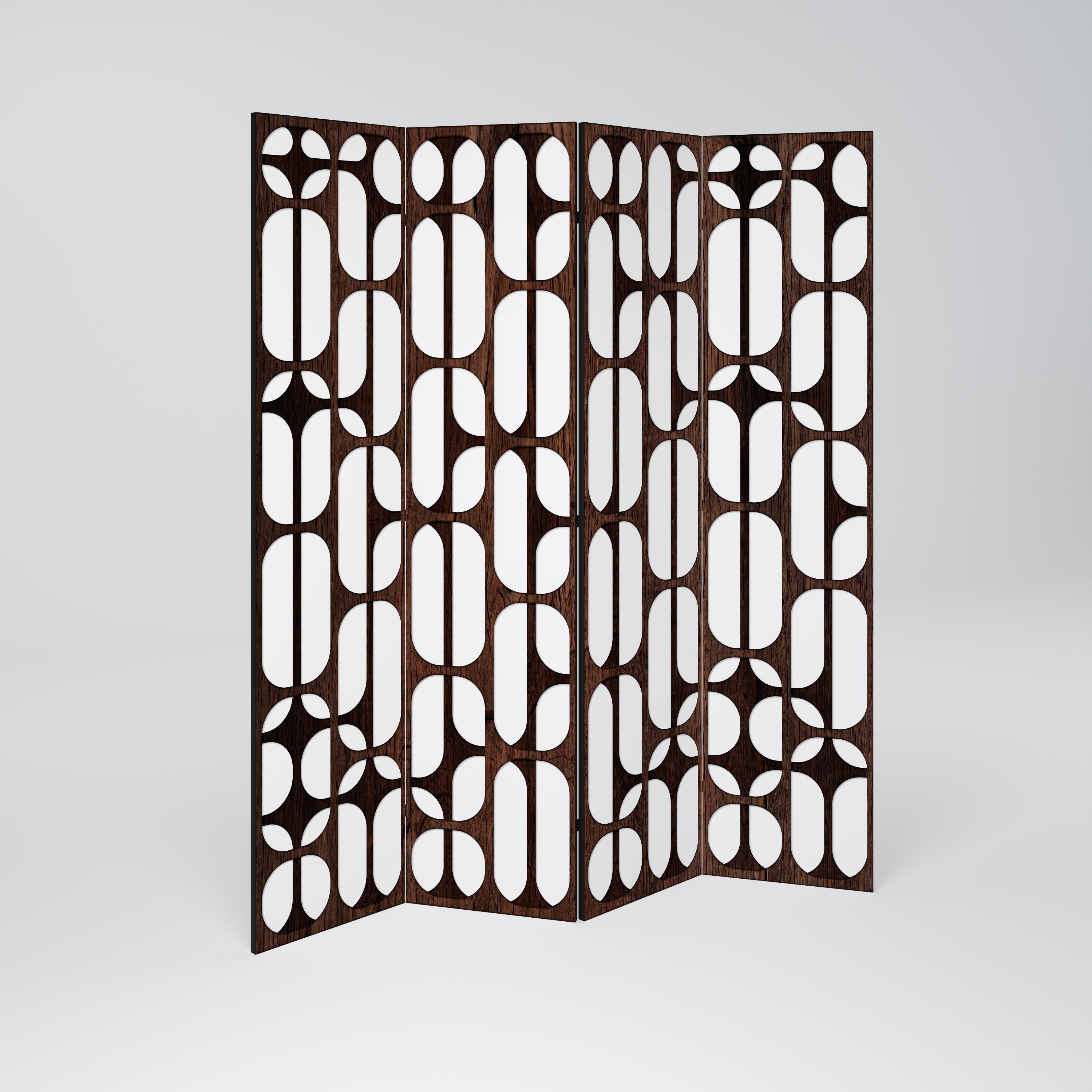 ARTISTIC SPACE HARMONY Dekorativ rumsavdelare med 4 paneler