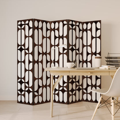 ARTISTIC SPACE HARMONY Decorative 5-Panel Room Divider
