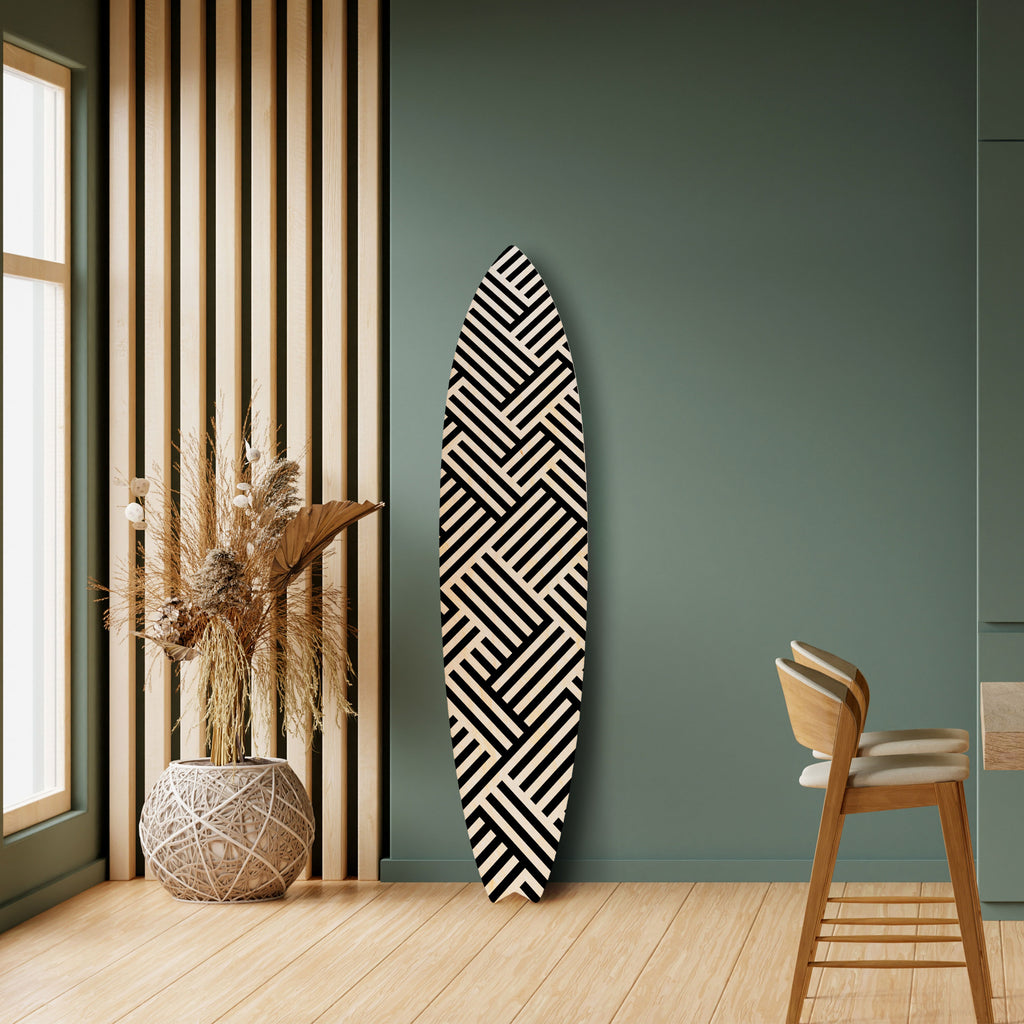 TEMPORARY SEQUENCE Surfboard Decorative Panel