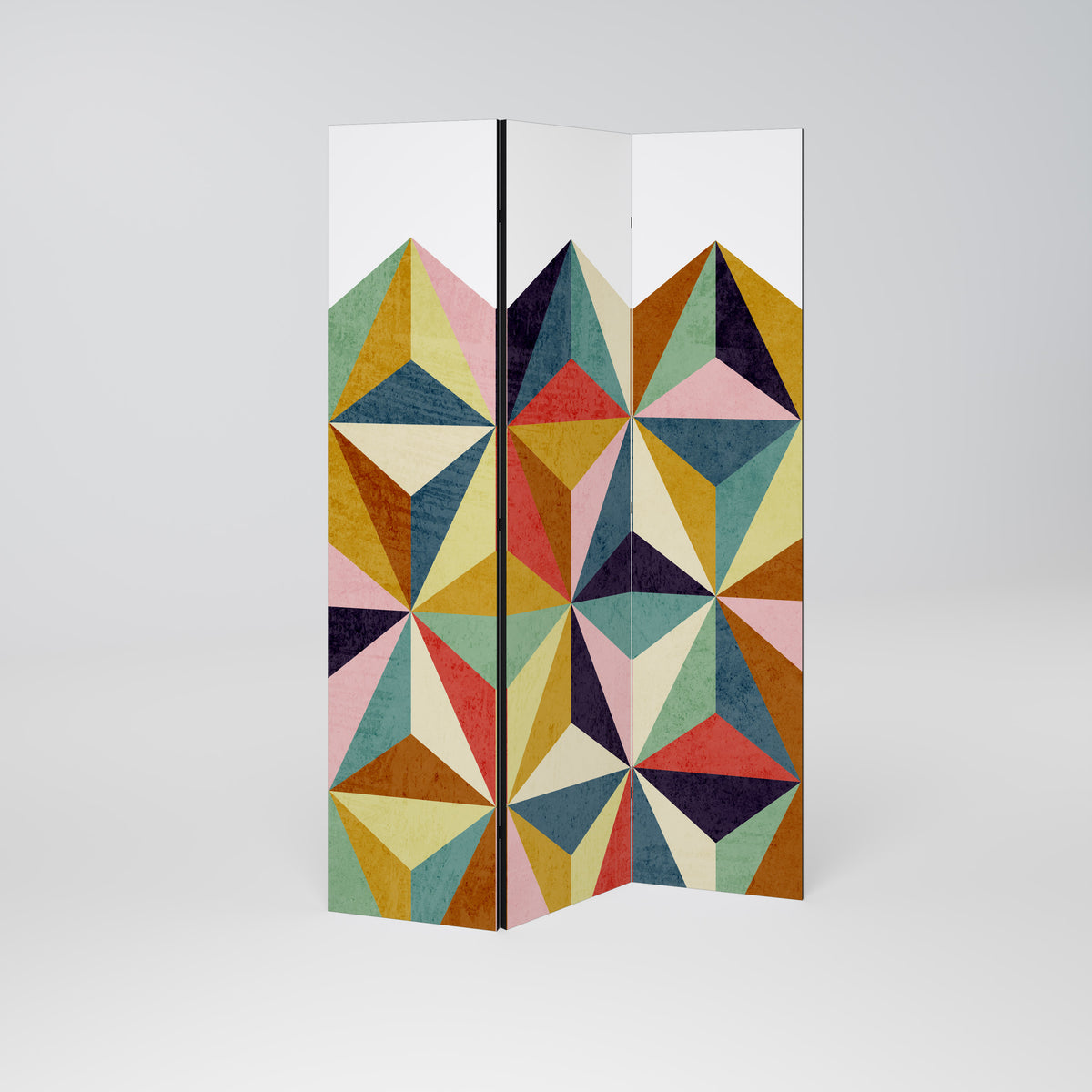 TESSELATE TREASURES Dekorativ rumsavdelare – 3 paneler