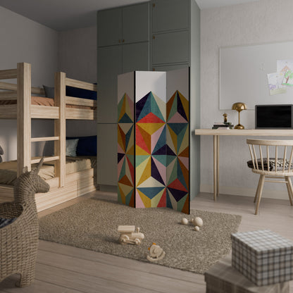 TESSELATE TREASURES Dekorativ rumsavdelare med 3 paneler