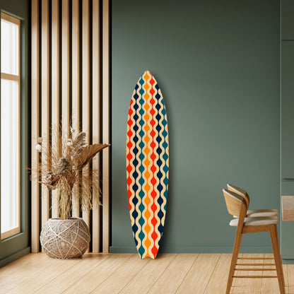 COLORFUL NOSTALGIA Dekorativ Surfbräda