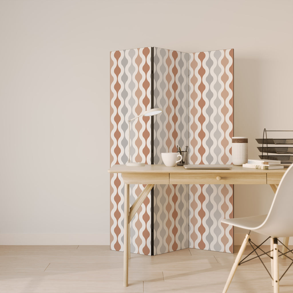 HAZY NOSTALGIA 3-panelers rumsavdelare