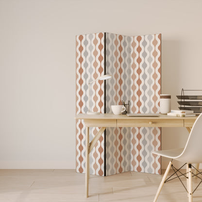 HAZY NOSTALGIA 3-Panel Room Divider
