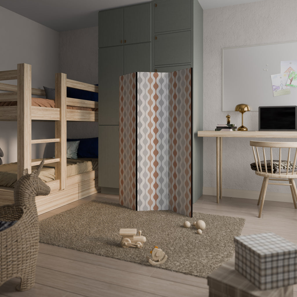 HAZY NOSTALGIA 3-panelers rumsavdelare