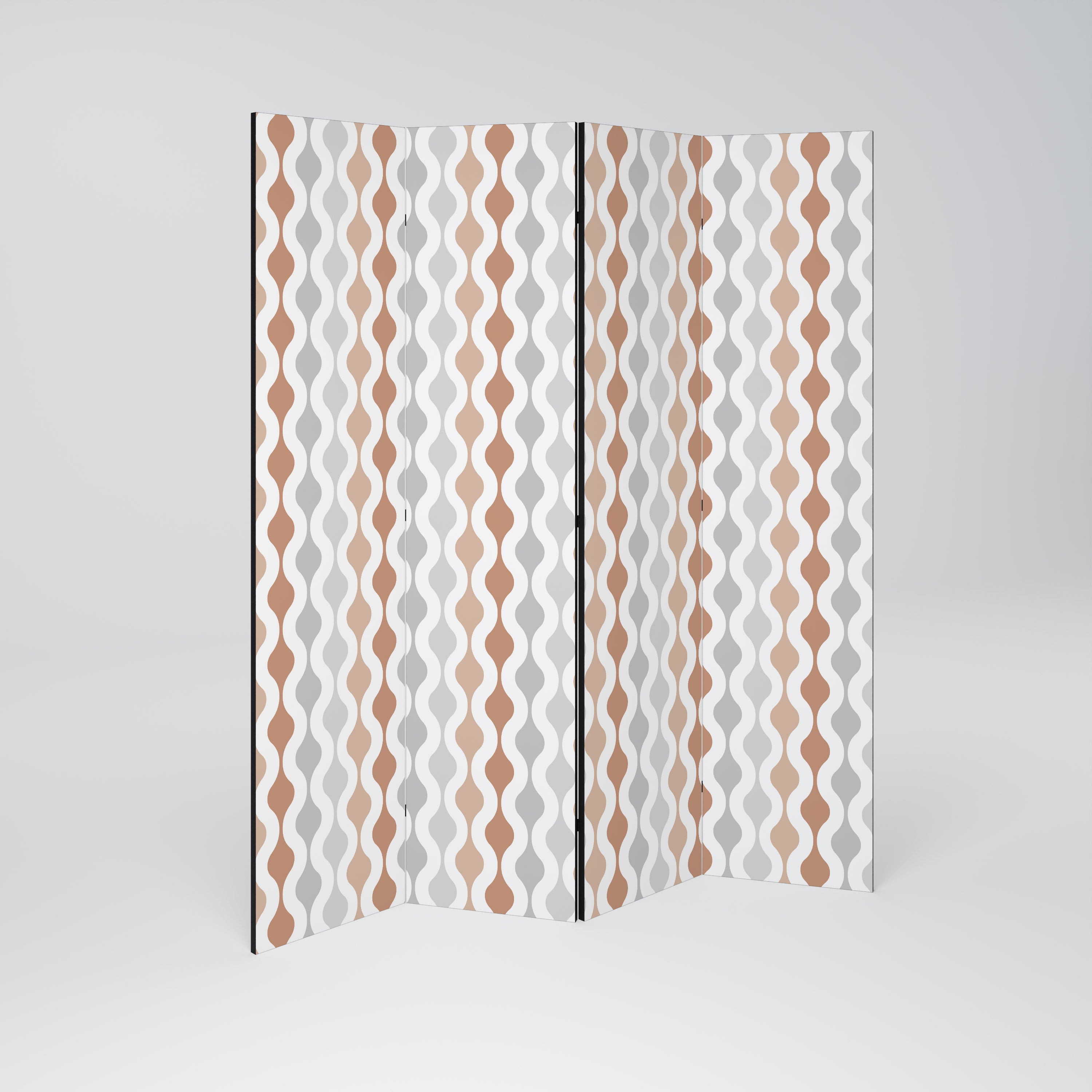 HAZY NOSTALGIA 4-Panel Room Divider