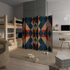 CRACKED ILLUSION 5-Panel Room Divider