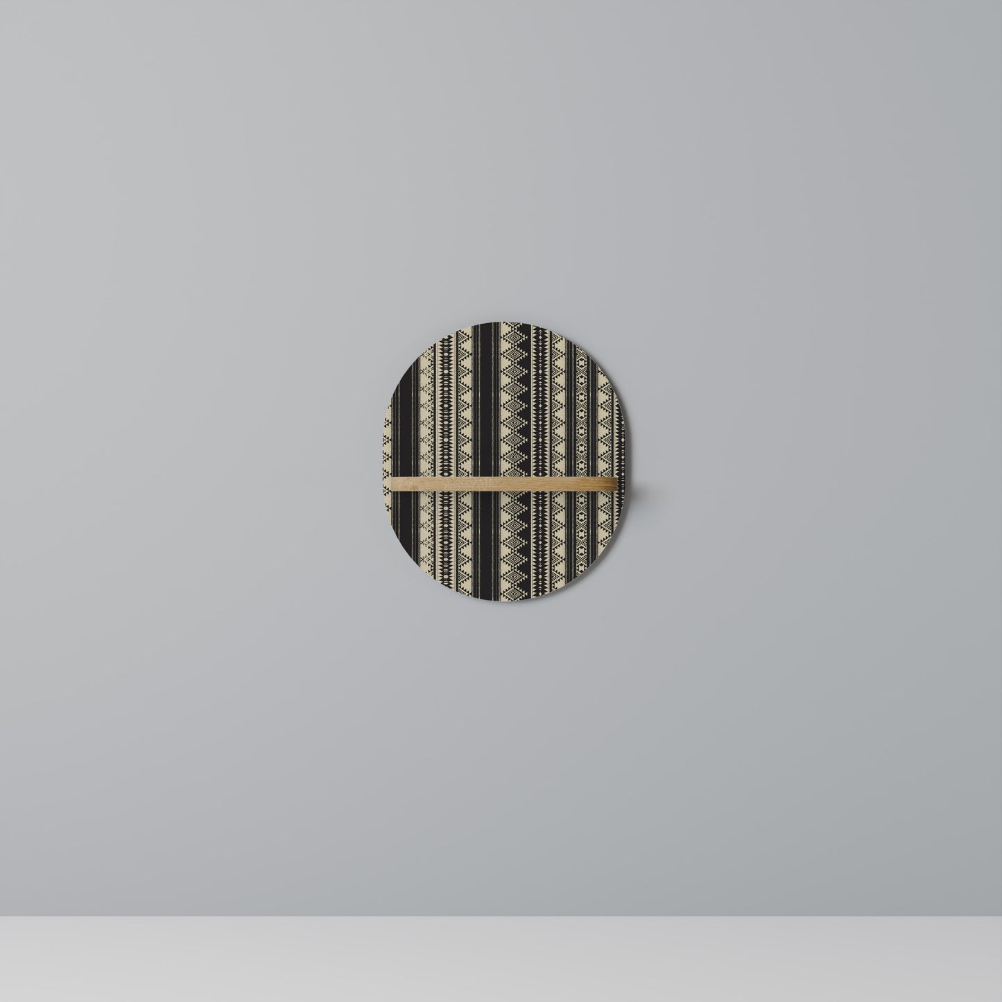 AZTEC Oval Art Hylla I Ekeffekt