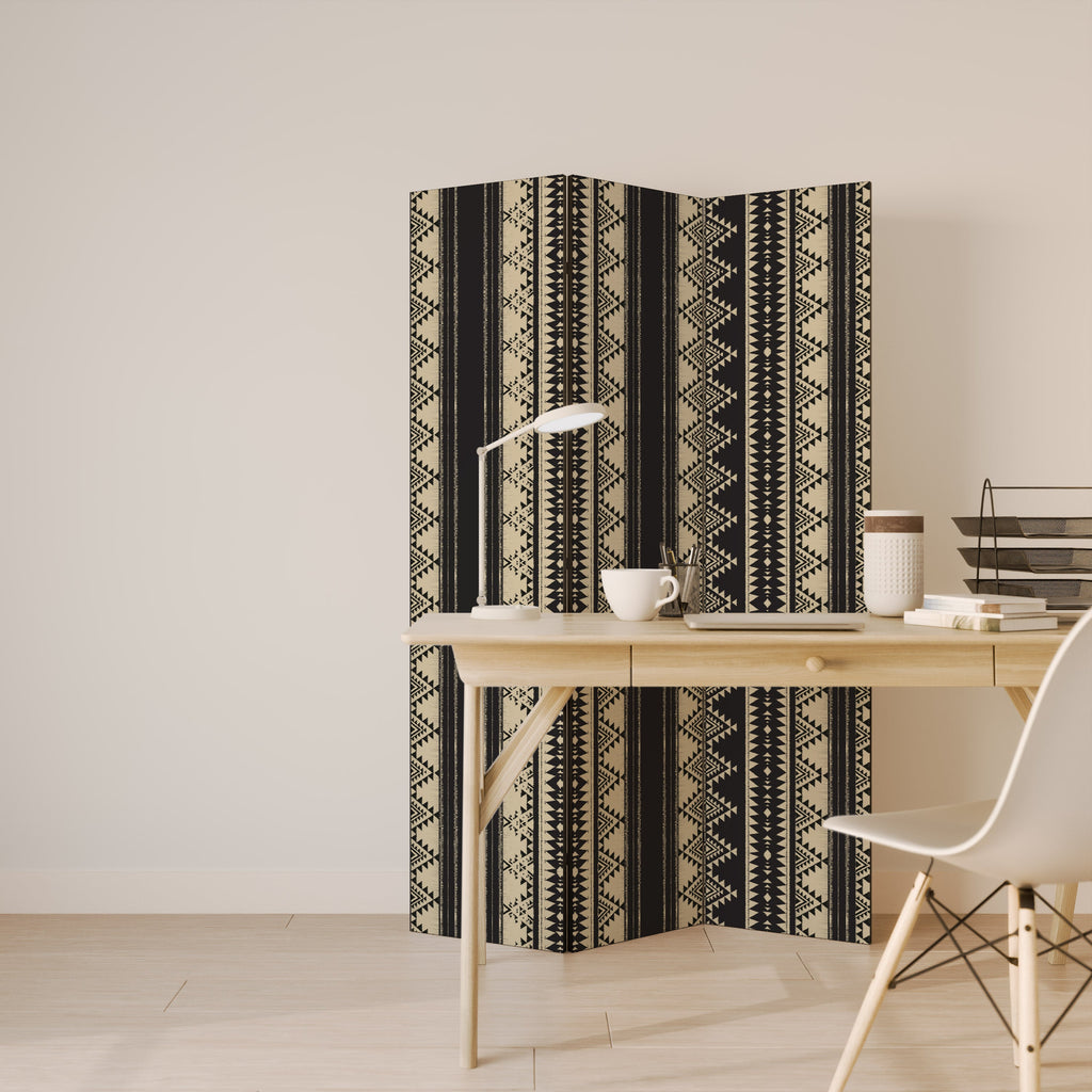 AZTEC Dekorativ 3-panels rumsavdelare