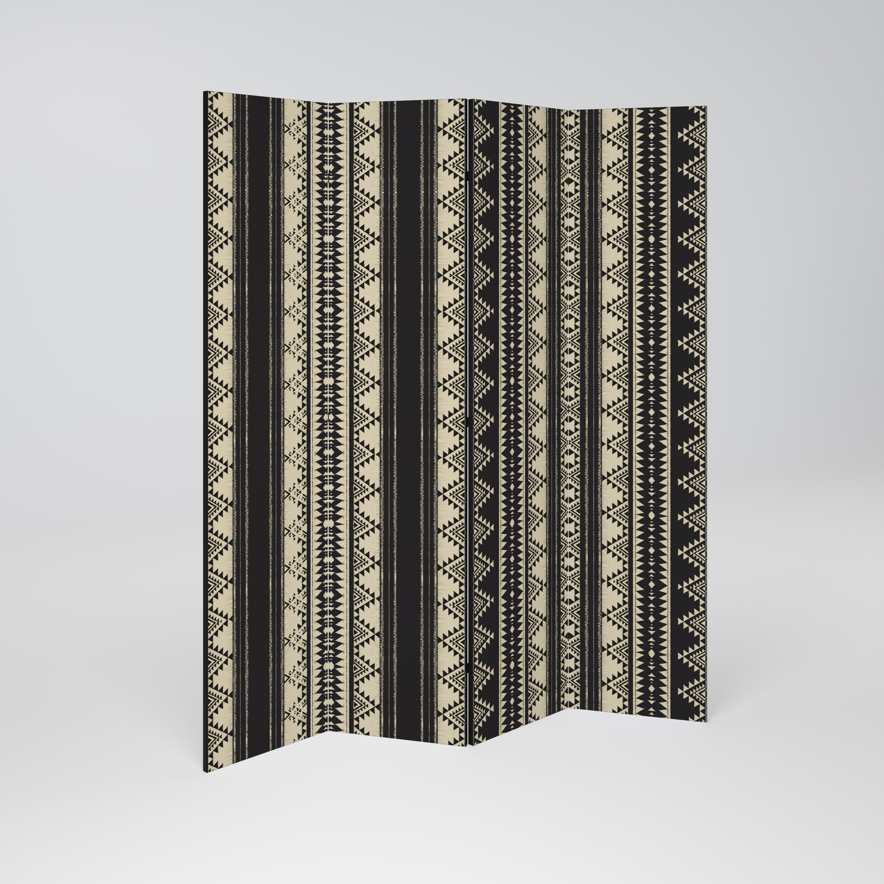 AZTEC Dekorativ rumsavdelare med 4 paneler