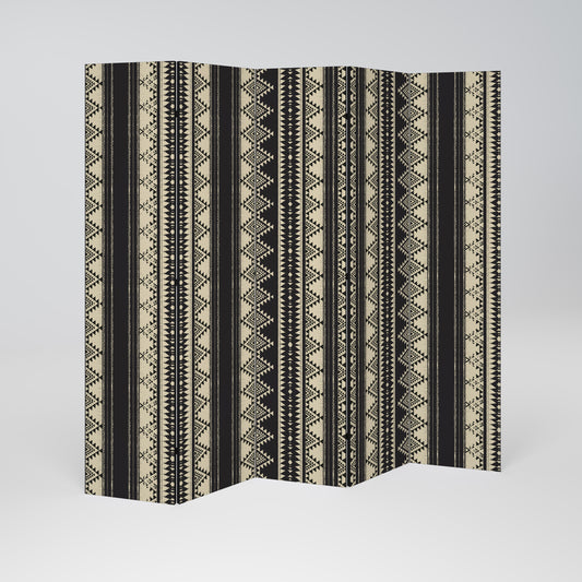 AZTEC Dekorativ rumsavdelare – 5 paneler