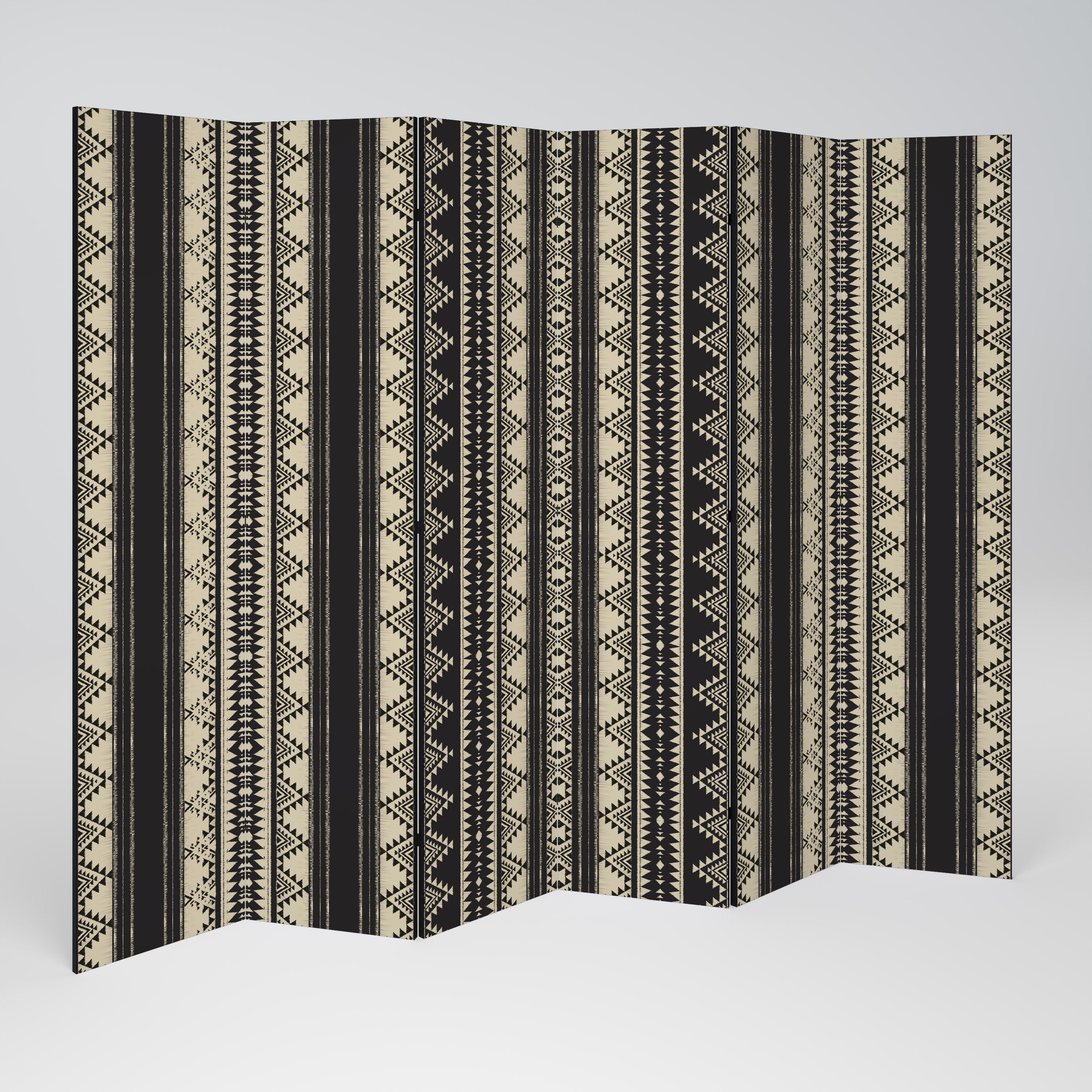 AZTEC Dekorativ rumsavdelare med 6 paneler