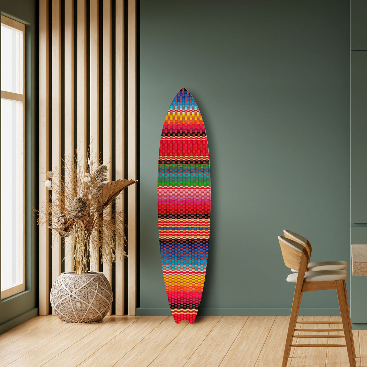 ETHNIC MEXICAN Surfboard Decorative Panel