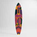 ELECTRIC PATTERNS Surfboard Decorative Panel