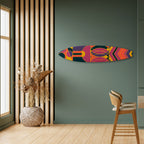 ELECTRIC PATTERNS Surfboard Decorative Panel