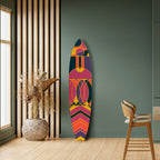 ELECTRIC PATTERNS Surfboard Decorative Panel