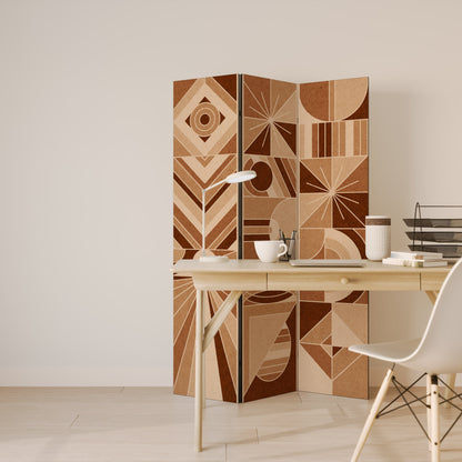 PRISM MOSAIC Dekorativ rumsavdelare med 3 paneler