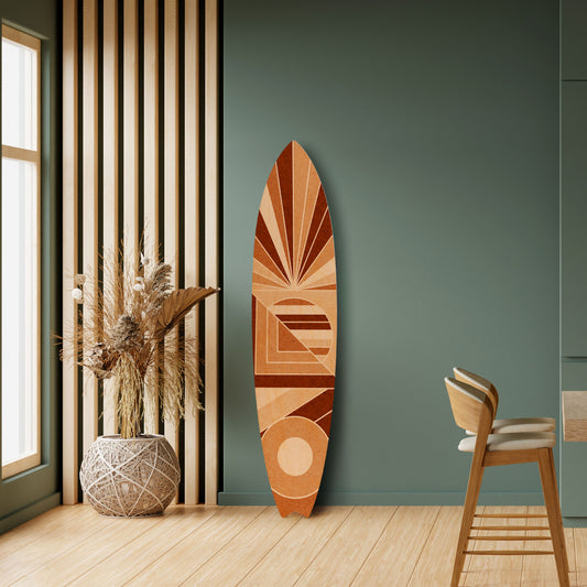 RADIANT MOSAIC Surfboard Decorative Panel