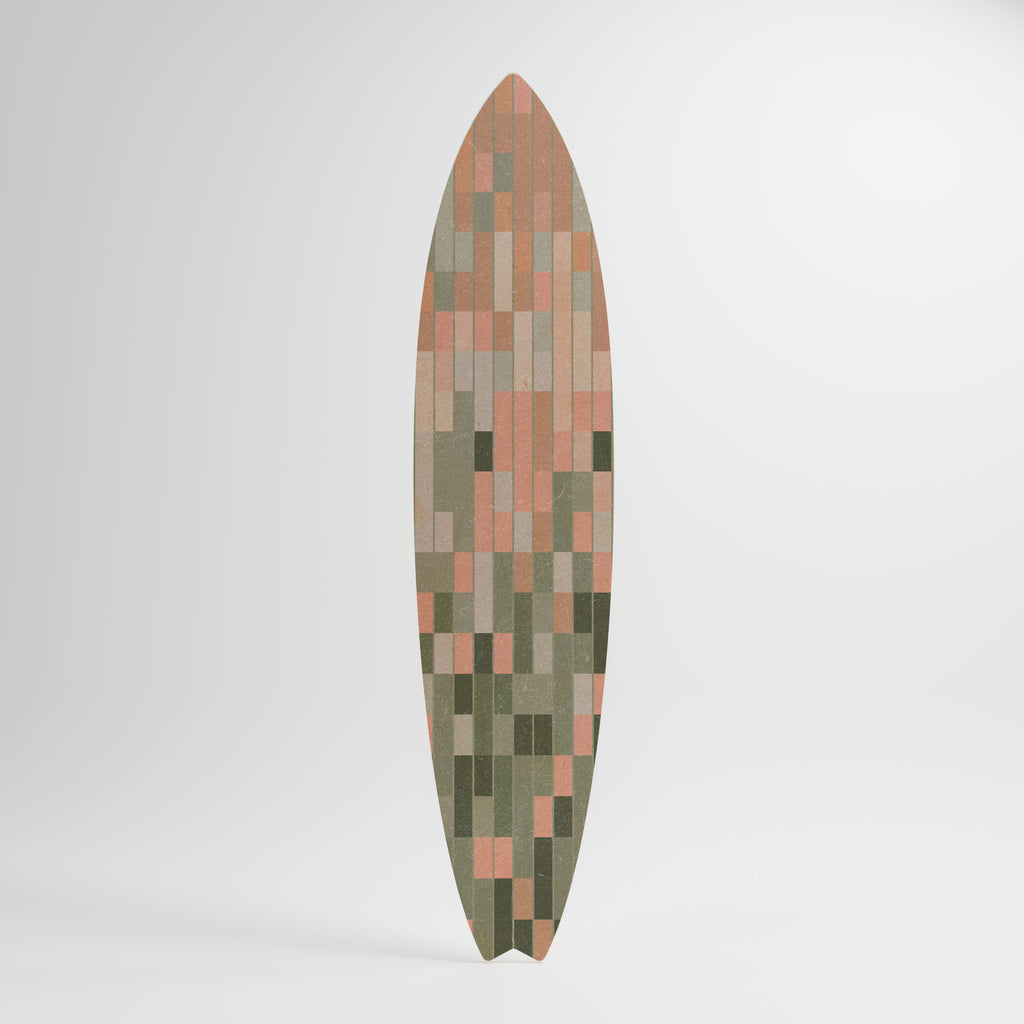 BUILDING THE FUTURE Surfboard Decorative Panel