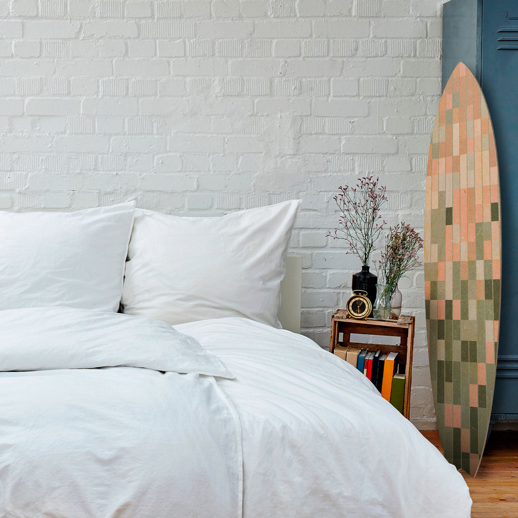 BUILDING THE FUTURE Surfboard Decorative Panel