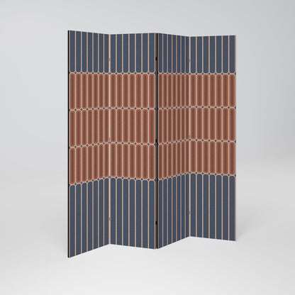 HYPNOTIC GATE Dekorativ rumsavdelare med 4 paneler