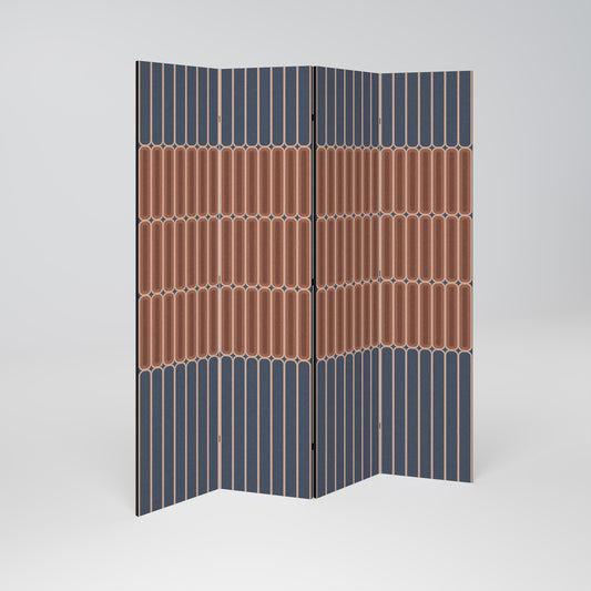 HYPNOTIC GATE Dekorativ rumsavdelare med 4 paneler