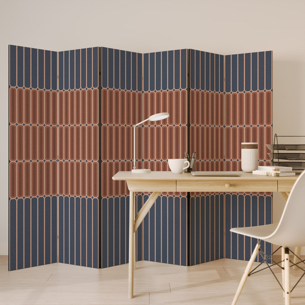 HYPNOTIC GATE Dekorativ rumsavdelare med 6 paneler