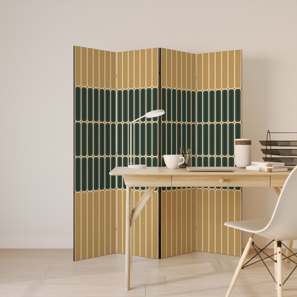 ILUSION GATE Dekorativ rumsavdelare med 4 paneler