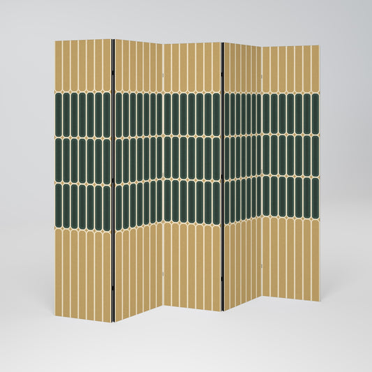 ILUSION GATE Decorative 5-Panel Room Divider