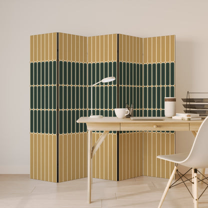 ILUSION GATE Dekorativ rumsavdelare med 5 paneler