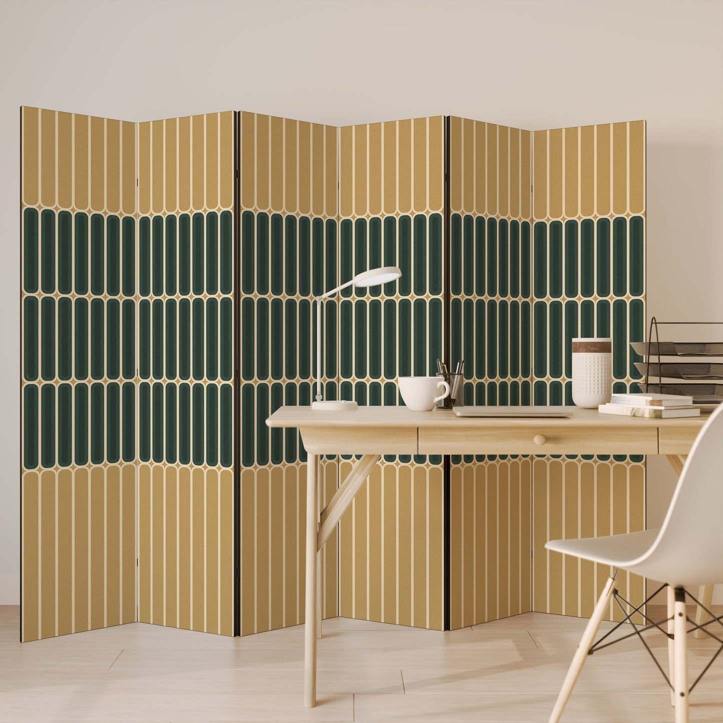ILUSION GATE Decorative 6-Panel Room Divider
