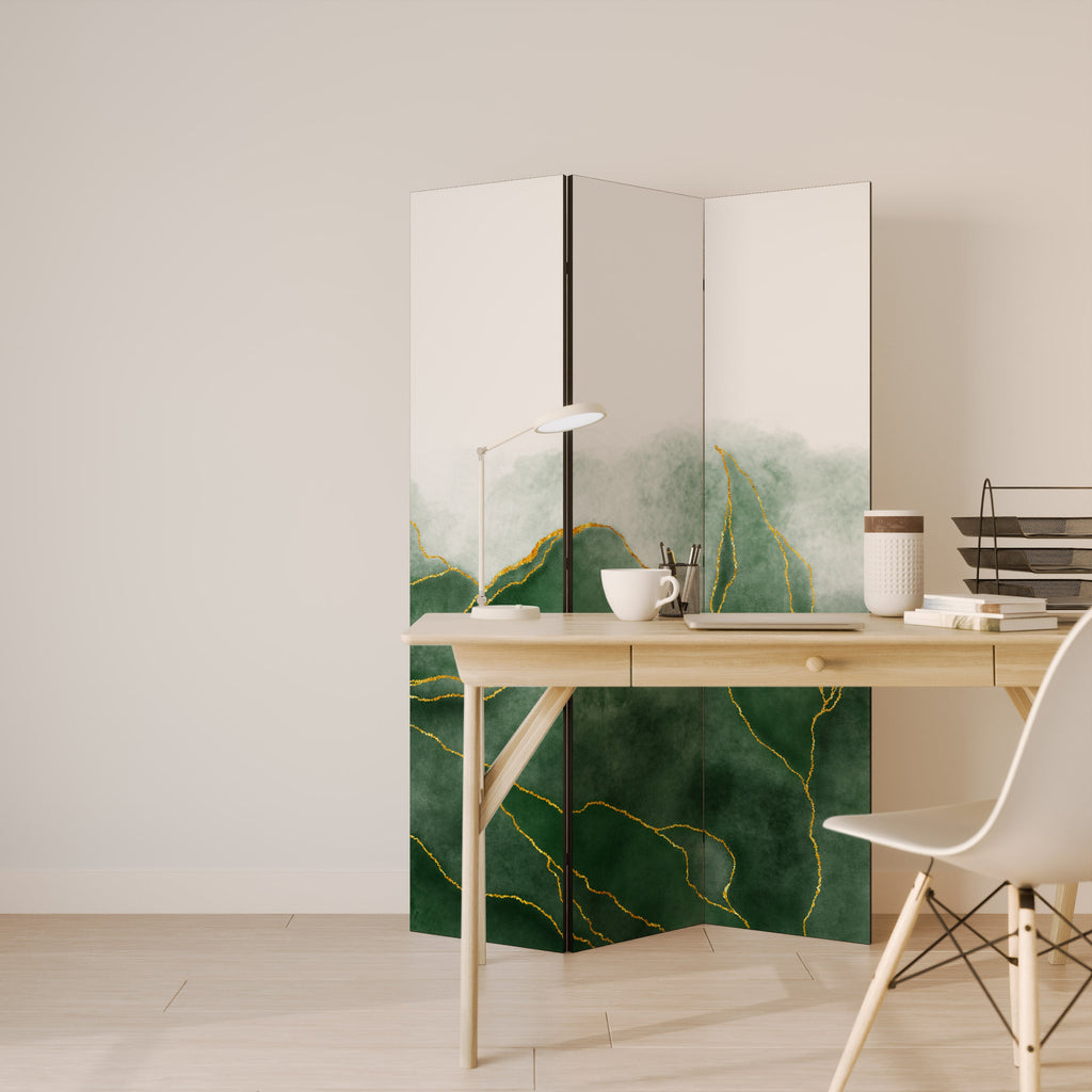EXPENSIVE NATURE Dekorativ rumsavdelare med 3 paneler