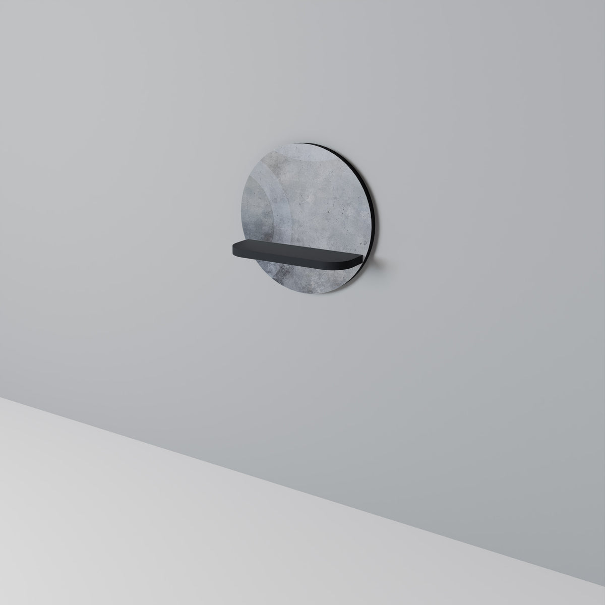 MUTED ARC Art Shelf