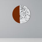 EXTRAORDINARY DUALISM Round Wall Art