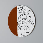 EXTRAORDINARY DUALISM Round Wall Art