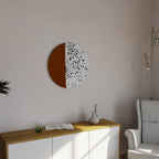 EXTRAORDINARY DUALISM Round Wall Art
