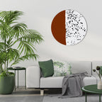 EXTRAORDINARY DUALISM Round Wall Art