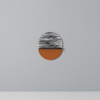 RADIANT ZEBRA Art Shelf