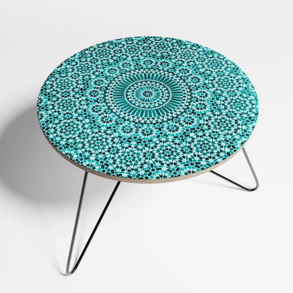 MOROCCAN TURQUOISE Small Coffee Table