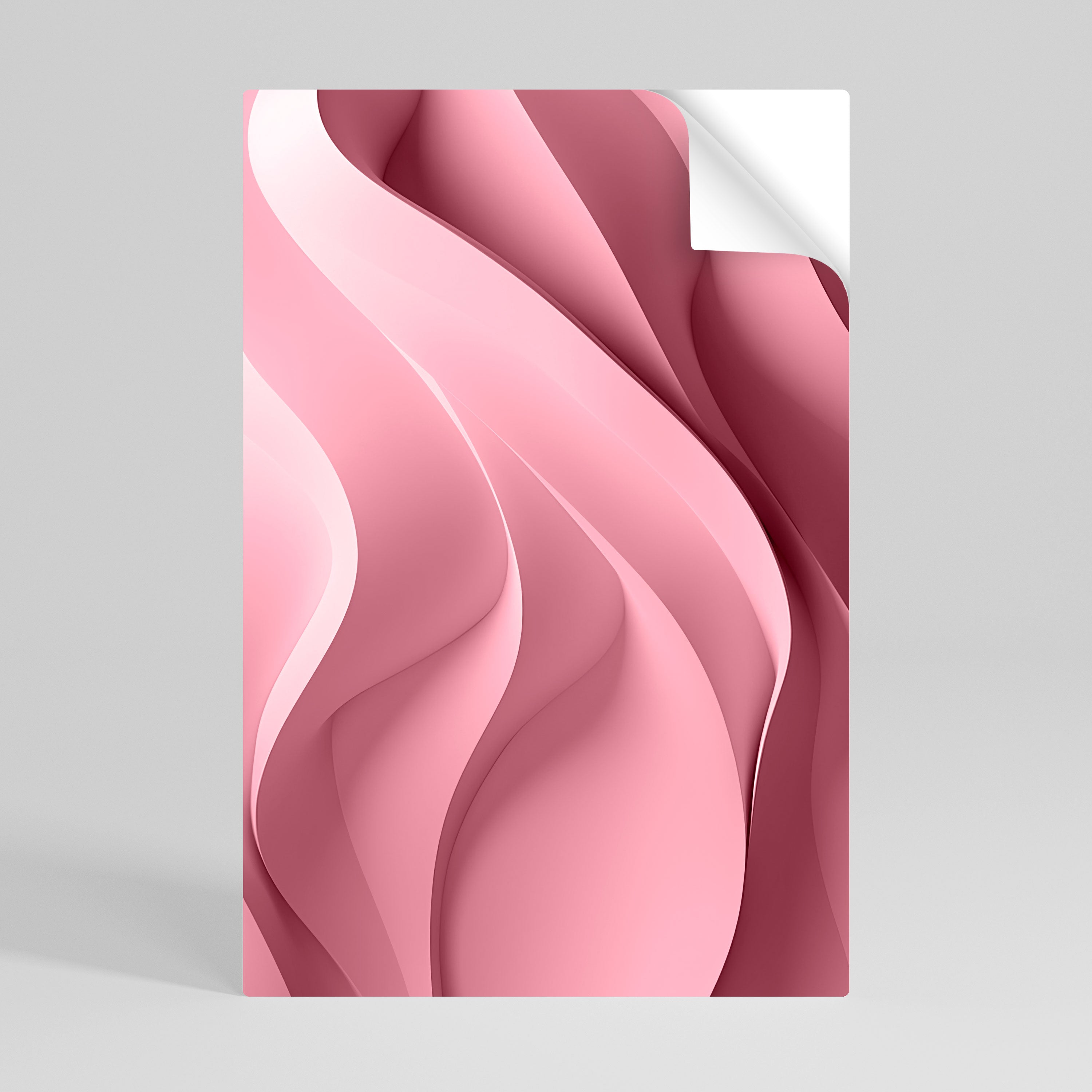 THINKING PINK Självhäftande Vertikal Poster