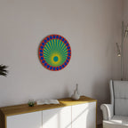 SHIMMER SPECTRUM Round Wall Art