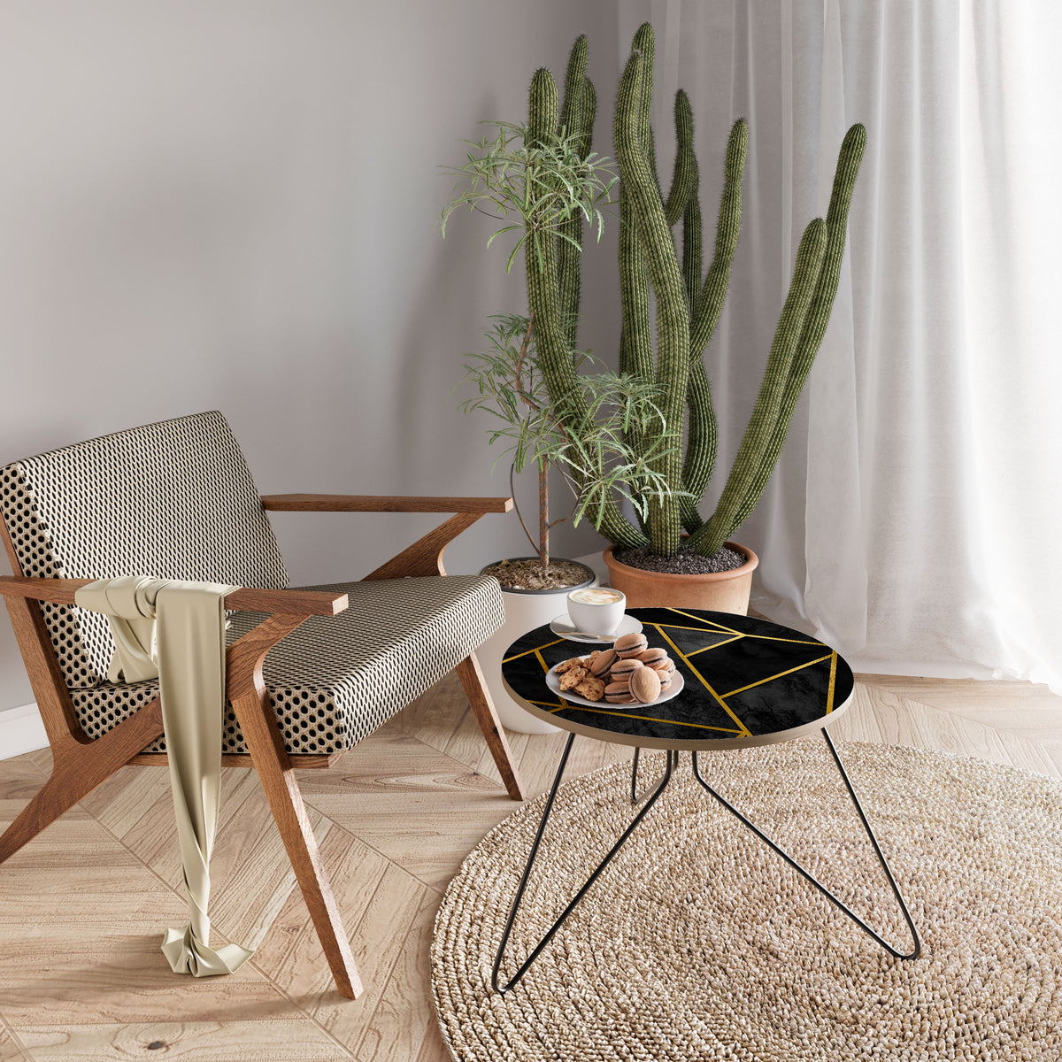 GLINTING GEOMETRIC DREAMS Coffee Table