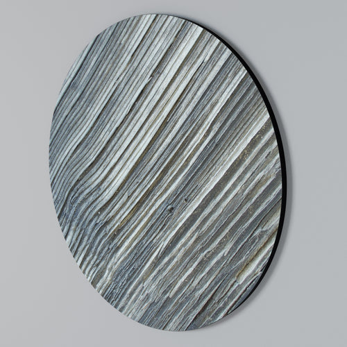 NATURE’S RIBBON RELIC Round Wall Art