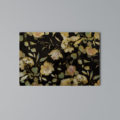 MODEST FLORAL Horizontal Canvas Print