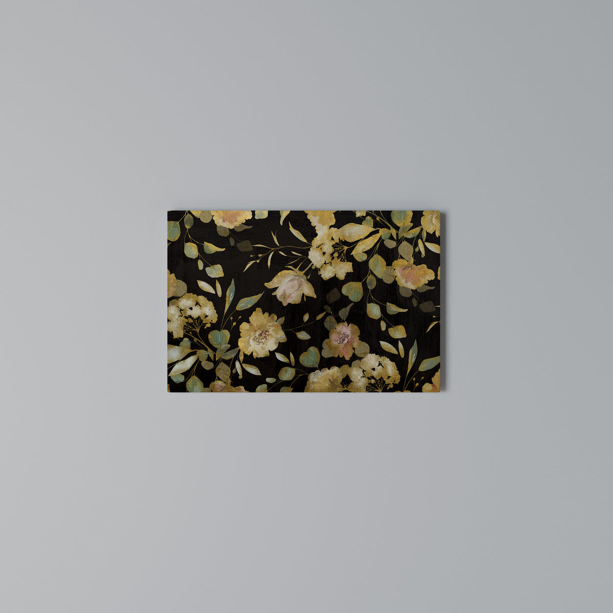 MODEST FLORAL Horizontal Canvas Print