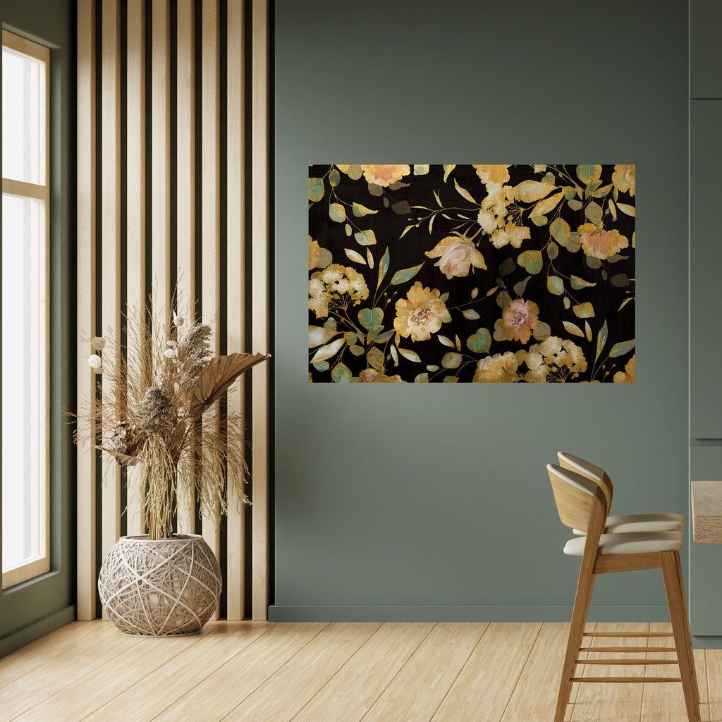 BLOMMIG, självhäftande, horisontell poster
