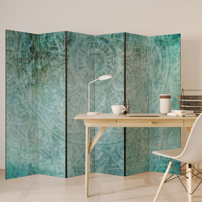 TIMELESS TEXTURAL TIDE Decorative 6-Panel Room Divider