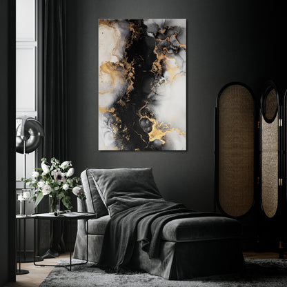 MARBLE OF TOMMORROW Vertical Canvas Print