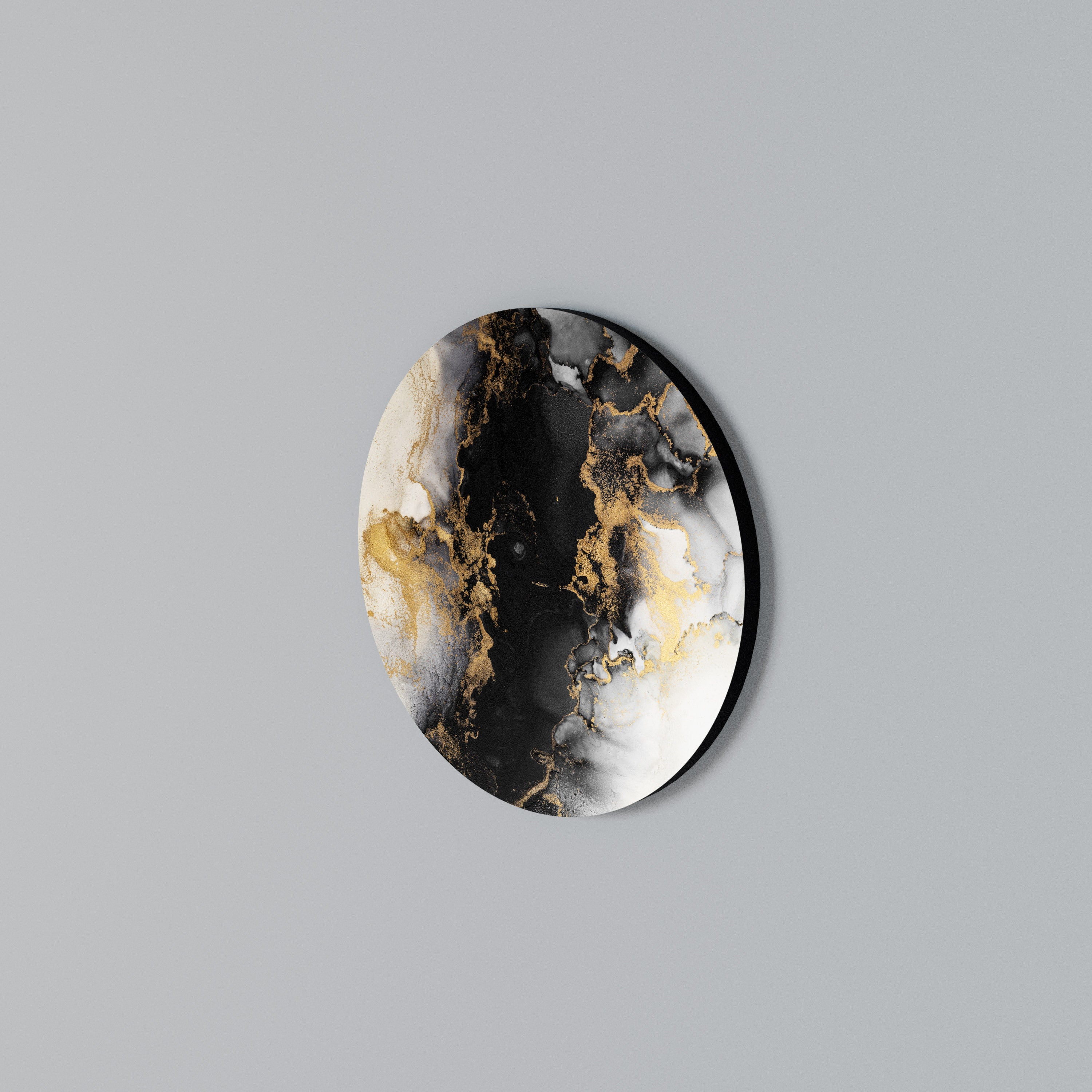MARBLE OF TOMMORROW Rund väggdekor