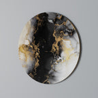 MARBLE OF TOMMORROW Round Wall Art